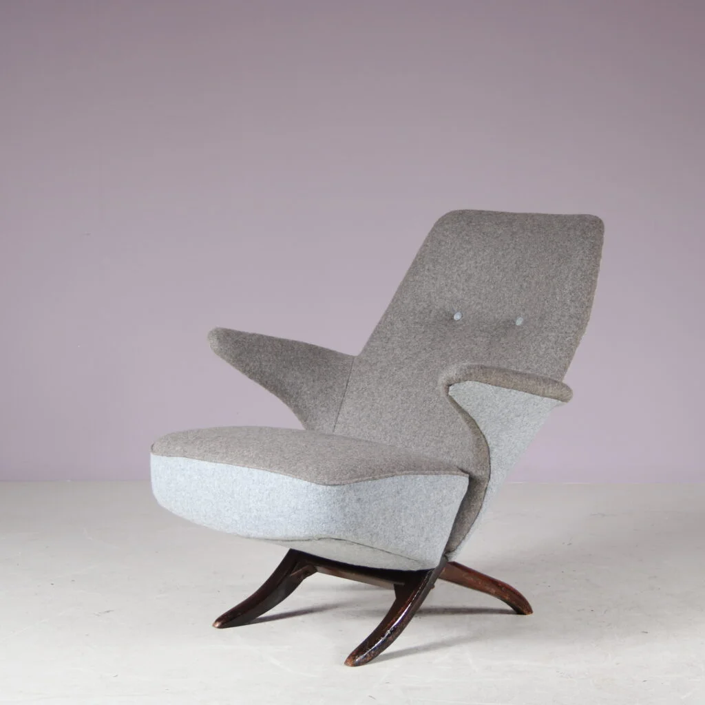 m27613 "Penguin" Chair by Theo Ruth for Artifort, Netherlands 1950