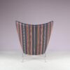 m27884 2000s Model CH445 "Wing Chair" upholstered in Kvadrat Maharam by Paul Smith / Hans J. Wegner / Carl Hansen & Son, Denmark