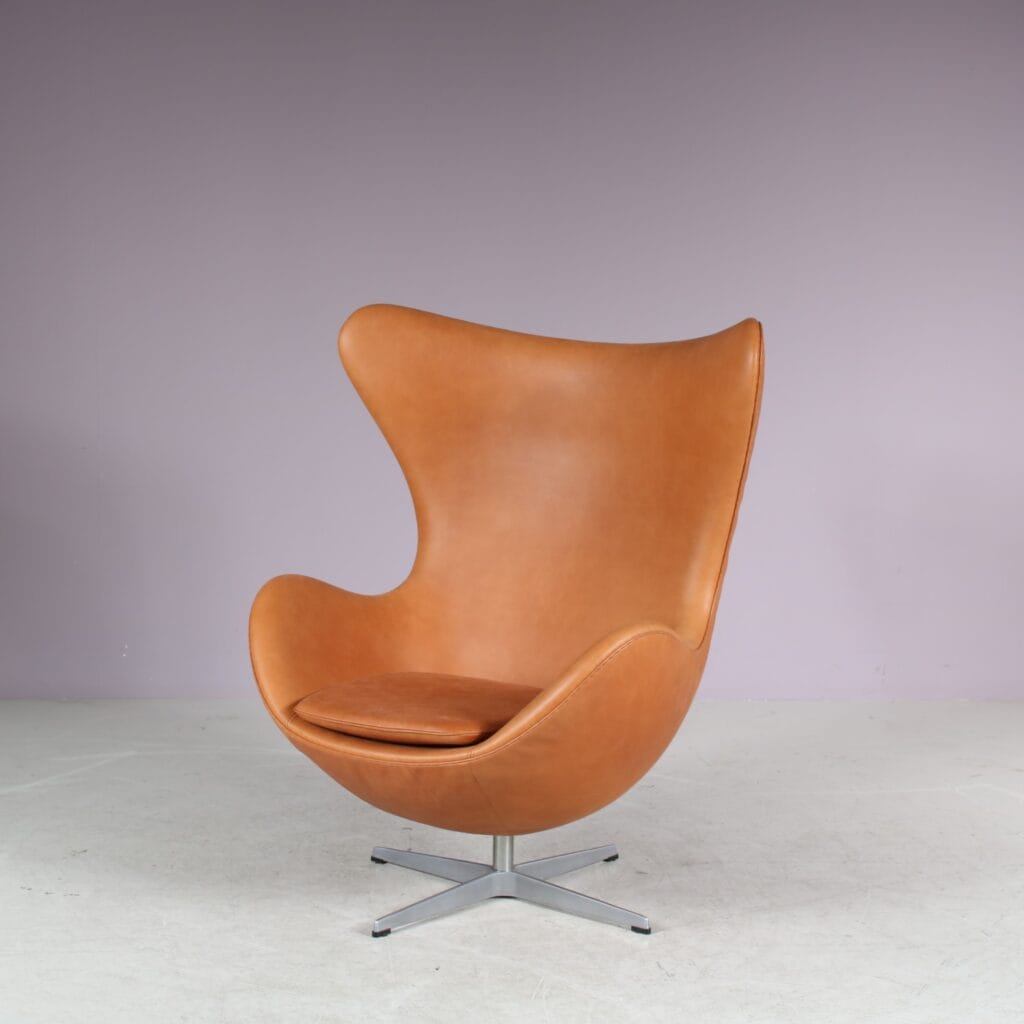 m27813a Arne Jacobsen Egg Chair for Fritz Hansen, Denmark 1960