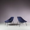 m25418 1950s Pair of lounge chairs by GAR, France