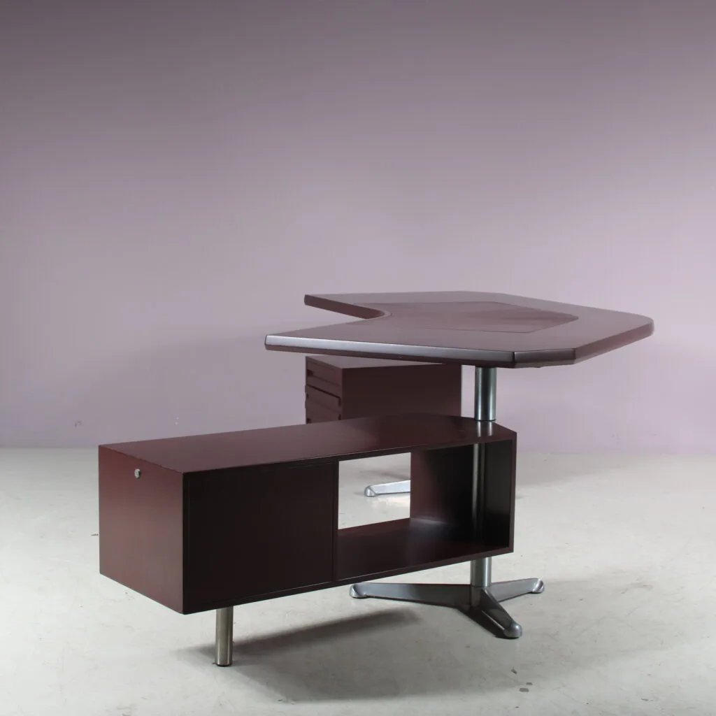 m21860 Osvaldo Borsani Desk for Tecno Milano, Italy 1950