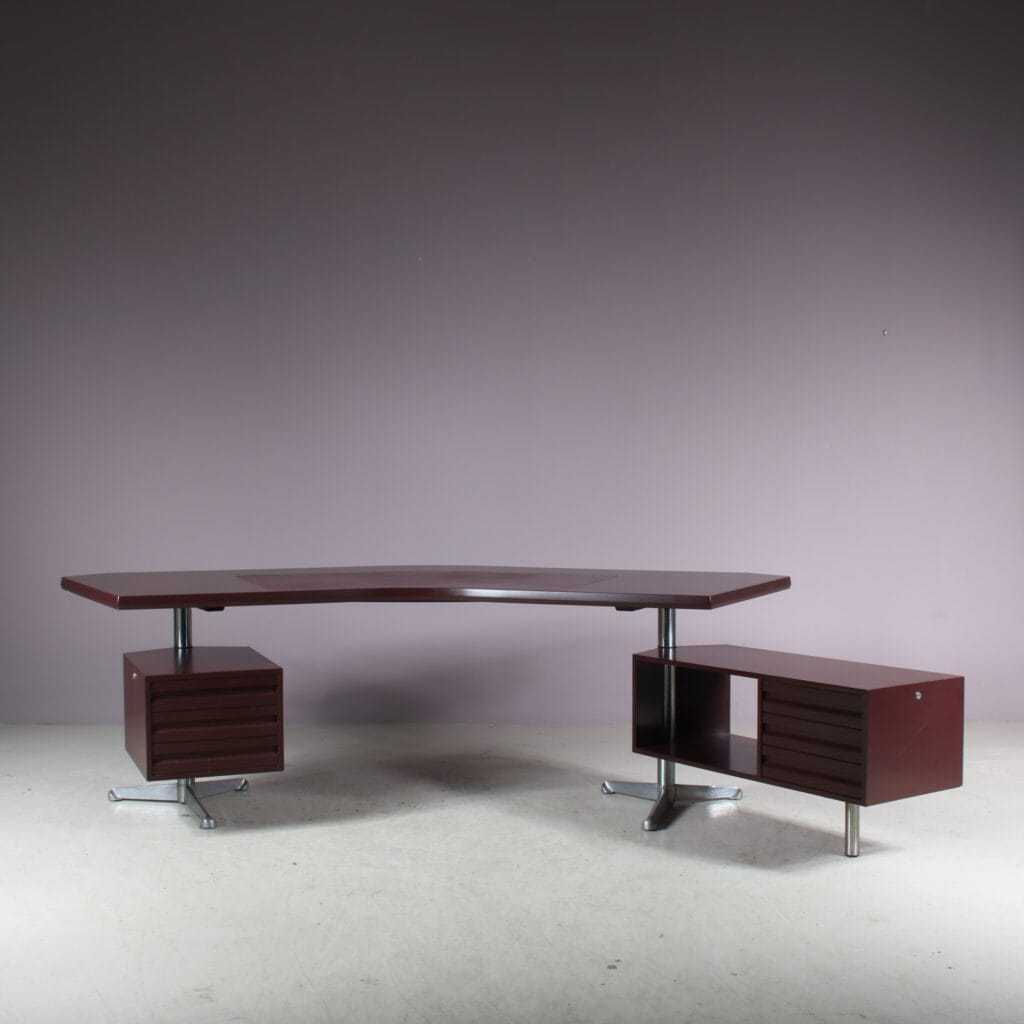 m21860 Osvaldo Borsani Desk for Tecno Milano, Italy 1950