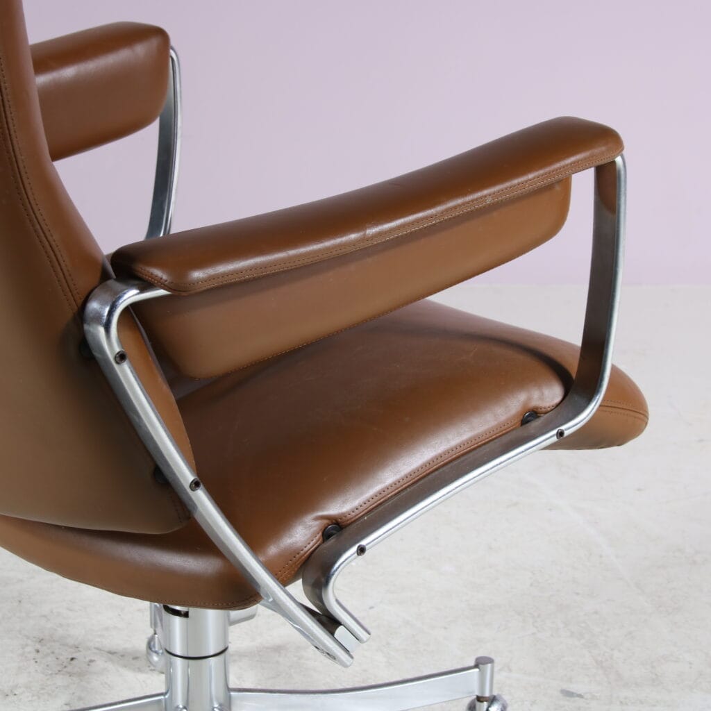 m27103 Jorgen Kastholm JK760 Desk Chair for Kill International, Germany 1970